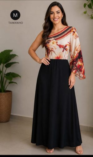 Vestido longo Luxo M