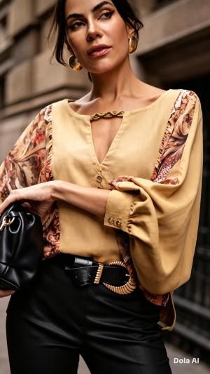 Blusa Sônia M Luxo