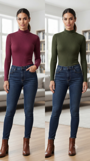 Blusa Gola Alta