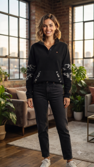 Blusa Microsfot friu lá